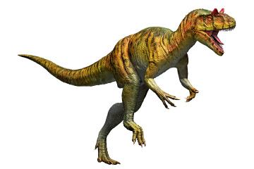 アロサウルスの復元画