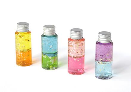 カラーボトルの完成品例