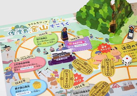 佐渡島金山すごろく 佐渡島金山すごろく